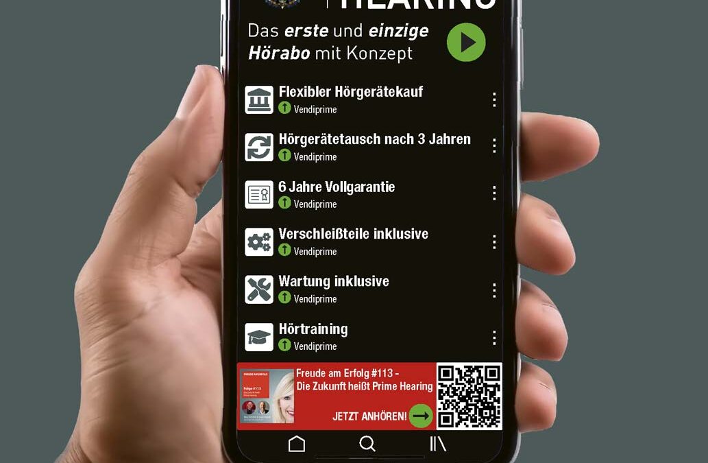 Prime Hearing – Als Streaming-Angebot in der April-Ausgabe der Hörakustik 2025